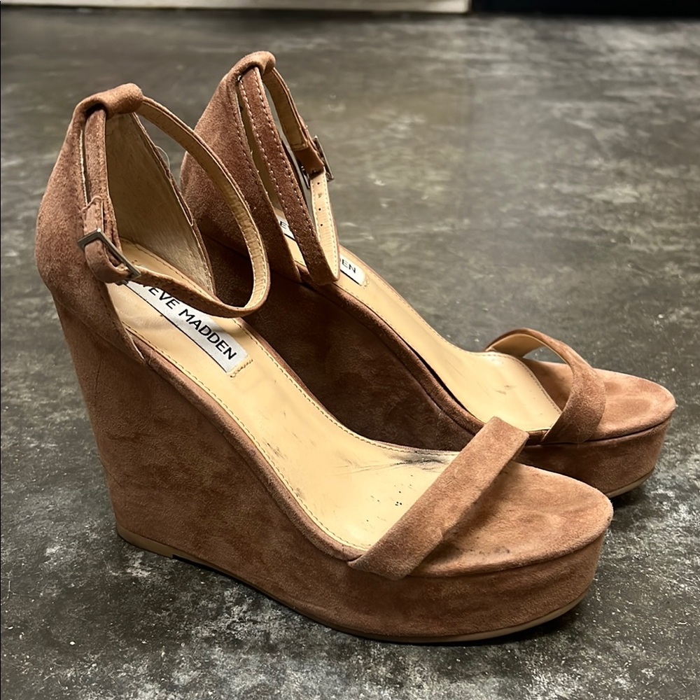 Steve Madden Succeed Wedge Sandals